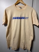 Vintage 1997 Teamwork Records Hardcore Straight Edge Punk Shirt Fruit of Loom L picture