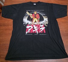 VTG Akira Neo Tokyo Anime Tee Movie T-Shirt Size XL JERZEES Tag 90s picture