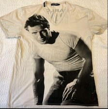 VTG Dolce & Gabbana Marlon Brando Archival Graphic T-Shirt Made In Italy L 52 picture
