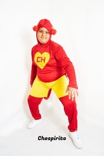 Chapulin Colorado Handmade Kids El chavo del ocho party costume 2yr -5yrs picture