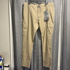 O.S.C. Uniform Premium Collection Khaki Cargo Pants Stretch Size 24 NWT picture