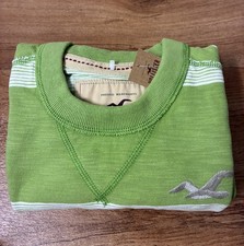 Hollister Men's Long Sleeve. Seagull Small. Green. New with Tags. picture