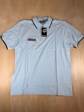 NWT Lotto Italian Tennis Atheltic Polo Shirt 1/4 Button Men’s XXL Blue Black picture