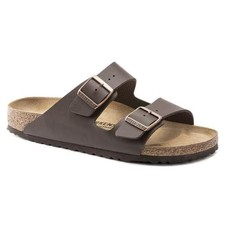 Birkenstock Arizona Dark Brown Birko-Flor Sandal Women's - New - picture