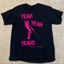Hot Yeah Yeah Yeahs Band Black Color Full Size Shirt Gift For Friend KK643 picture