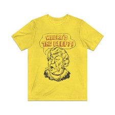 Where's The Beef 1984 Vintage Men's T-Shirt picture