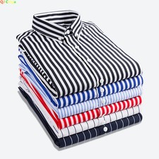 2026 Men's Classic Striped Shirt, Single-breasted Long-sleeved Shirts Autumn New picture