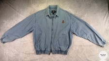90s Vintage Chaps Ralph Lauren Medium Light Blue Denim Jacket picture
