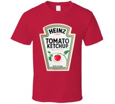 Heinz Tomato Ketchup Halloween Costume T Shirt picture