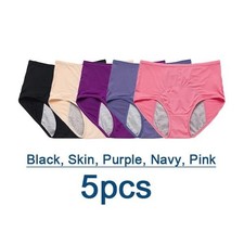 5Pc Women Everdries Leakproof Underwear Incontinence Protective Leak Proof Pants picture