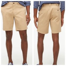 NWT J Crew Mens Khaki 9” Inseam Shorts Size 36 Retails $49.50 Pockets Nice picture