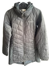 Columbia Heavenly Jacket Womens Medium Black Omni-Heat Insulated Full Zip Parka picture