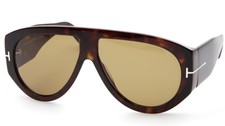 NEW TOM FORD Bronson TF1044 ECO 52N Havana SUNGLASSES 60-12-140mm B48mm Italy picture