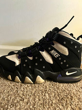 Nike Air Nike CB Mid Top Sneakers Black/White/Purple Men’s US 9 picture
