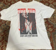 Vtg Halsey Every Love Story Ends Bad Cotton White T Shirt All Size For Men PP290 picture