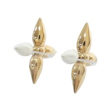 Authentic Louis Vuitton Bouclé d'Oreilles Studs Louisette M00950 Pierce #26... picture