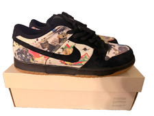***Rare*** Men's Size 11.5 - Nike SB Dunk Low x Supreme Rammellzee picture