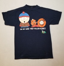 South Park Shirt 90s Oh My God They Killed Kenny Comedy Central 1997 picture