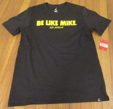 Nike Air Jordan Be Like Mike Gatorade Tee T-Shirt Size Large Black AJ1161 010 picture