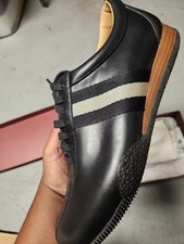 Bally Frenz 830 Men's Black Calf Leather Sneakers 6201855 Size 10.5 NWB picture
