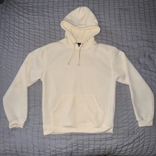 O.S.C. Company Men’s Heavyweight Pullover Hoodie - Cream / Natural - Size Large picture