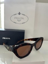 NEW:PRADA A02S Sunglass Brown Frame/Brown lens-NEVER WORN 100% Auth BEST SELLER picture