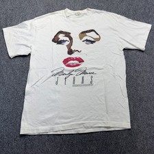 Vintage 1995 Marilyn Monroe Jeans T Shirt White XL Graphic 90s Single Stitch picture