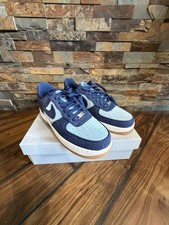 NEW IN BOX Nike Air Force 1 Navy/Light Blue (ALL SIZES) picture