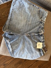 Ava & Viv High-Rise Denim Shorts Size 22 NWT picture