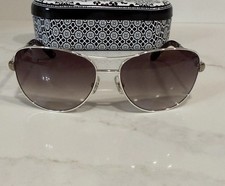 Brighton Sunglasses Acoma A12320-135 Aviator Metal 60-15 Turtle Tortoise Shell picture
