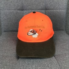 American Dry Goods Hat Cap Strap Back One Size Orange Mens Dog Hunting Baseball picture