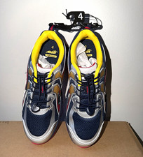 Avia Men's Lace-Up Low Top Athletic Sneakers Colorblock Navy Size 4 picture