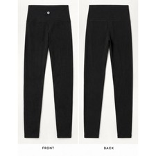 Lululemon Ribbed High Rise Leggings Sz 0 picture