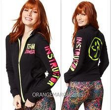 Zumba Team Zumba Instructor Zip Up Jacket Jumper Cardigan Zin Exclusive S M L picture