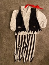 Mens one size Pirate Costume 4 piece picture