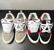 VANS Knu-Skool Low Top Sneakers Men's 10 Multicolor Suede Lace-Up picture