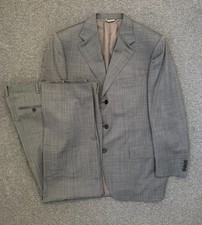 Channali Classic Mid-Grey Suit - 85% Wool 15% Silk IT 54 / XL picture