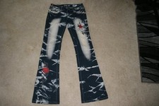 CRAZY AGE LOW RISE FLARE SOFT STRETCH JEANS picture