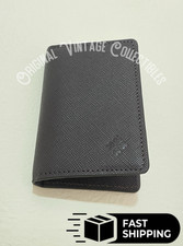 PATEK PHILIPPE Genuine Leather Card Holder Business Wallet Rare Collectible VIP picture