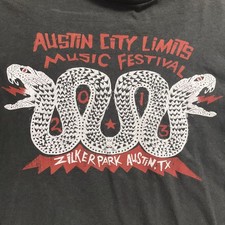 Austin City Limits Music Festival 2013 Concert Tshirt Zilker Park TEXAS-Med picture