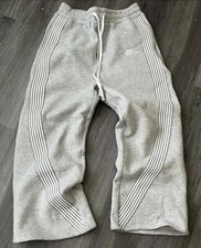 Brand New Grey and white striped joggers picture