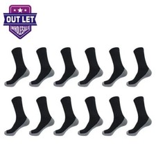 Wholesale Bulk Lots Men's Cushion Cotton Crew Sports socks size 9-11 10-13 picture