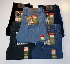 New Wrangler Five Star Regular Fit Jeans Men’s Sizes Five Colors 100% Cotton picture
