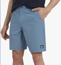 Quiksilver Men's Hybrid Short Size 32 ,40  Color Tan ,Blue picture