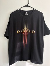 Rare 2012 Diablo III Video Game Promo blizzard gaming T-shirt picture