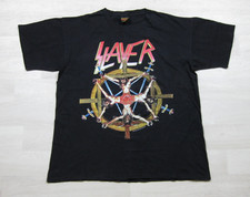 Vintage 90s SLAYER Circle of Beliefs Concert Tour T Shirt (XL) Brockum 1994 picture