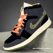 Nike Air Jordan 1 Mid SE Craft (GS) Anthracite Olive FD5847-003 Kid's Sizes NEW picture