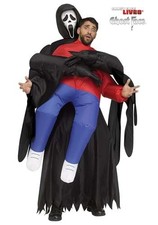 Fun World Adults Scream™ Ghost Face sup ® /sup Piggyback Inflatable Costume picture