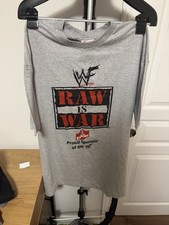 WWF Raw Is War Molson Export Sponsored Promo T-Shirt Hanes, X-Large WWE Vintage picture