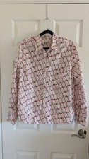 Boden Sienna Cotton Shirt Copper Owl Stamp Women’s US 14 picture